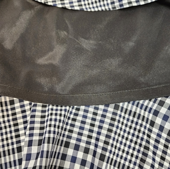 NWT Trina Turk Nikita Picnic Plaid Wrap Ruffle Skirt Size 0 Women's - Picture 7 of 12